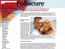 Tablet Screenshot of follacure.com